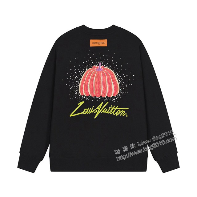 Louisvuitton路易威登Lv專門店2023FW新款刺繡印花圓領衛衣 男女同款 tzy3171